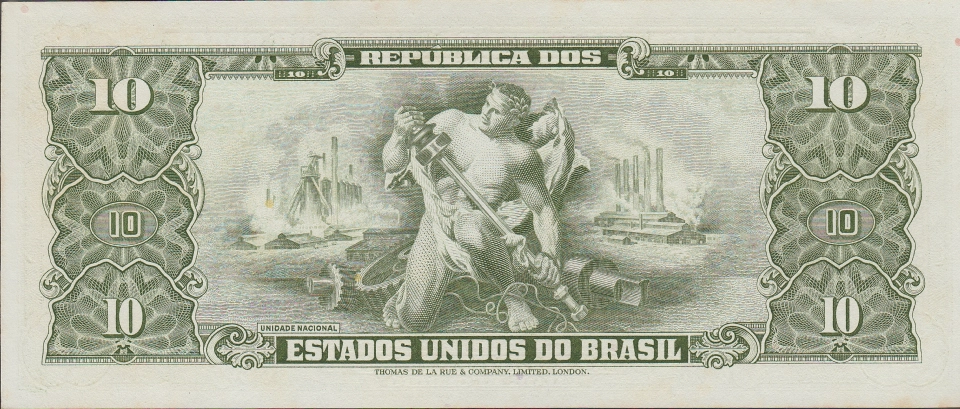 Imagem do verso da cédula